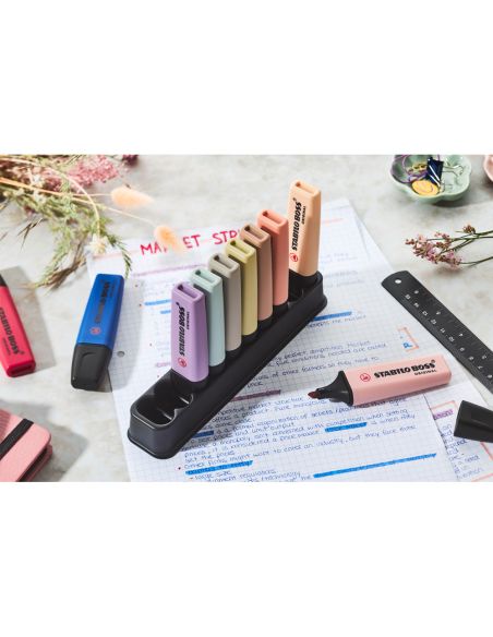 Rotulador Stabilo Boss Fluorescente Nature Colors Wildflower Edition Set Escritorio 10 Unidades