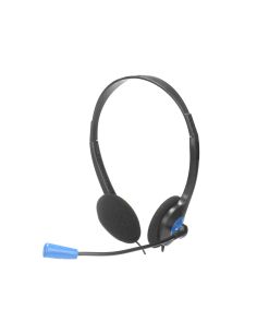 Auricular Ngs Headset Ms103 Con Microfono Y Control Volumen Color Negro 2