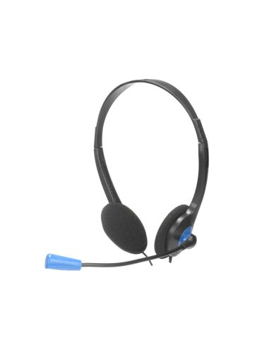 Auricular Ngs Headset Ms103 Con Microfono Y Control Volumen Color Negro