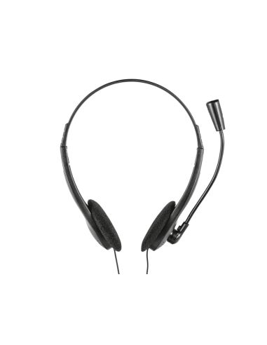 Auricular Trust Primo Chat Headset Para Pc Y Laptop Longitud Cable 1,8 M Con Microfono Conexion Jack 3.5