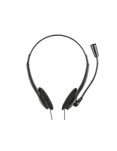 Auricular Trust Primo Chat Headset Para Pc Y Laptop Longitud Cable 1,8 M Con Microfono Conexion Jack 3.5