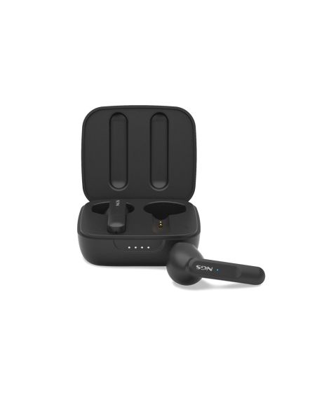 Auricular Ngs Artica Move Inalambrico Bluetooth 5.3 True Wireless Stereo Con Estuche De Carga Color Negro
