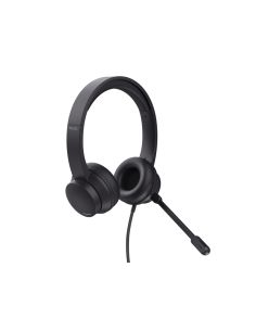 Auricular Trust Ayda Diadema Con Microfono Usb Color Negro