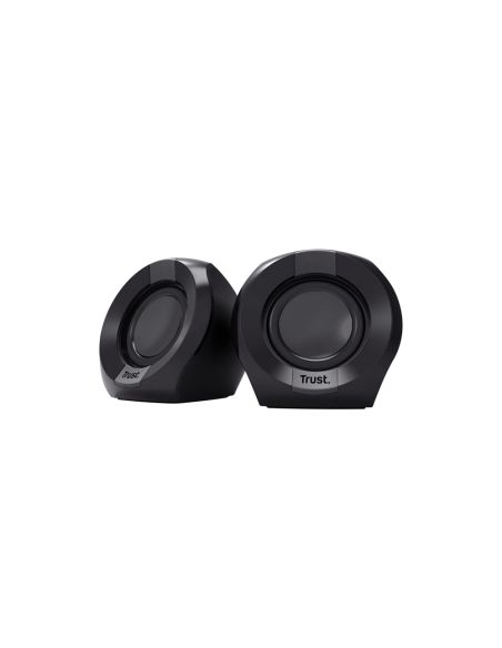 Altavoces Trust Polo 2.0 4W Usb Control De Volumen Color Negro