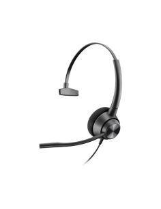 Auricular Plantronics Encore Pro Hw310 Qd Monaural Tipo Diadema Con Cable Y Microfono Antiruido Conexion Usb