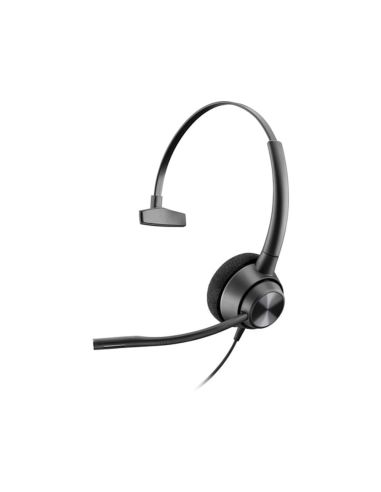 Auricular Plantronics Encore Pro Hw310 Qd Monaural Tipo Diadema Con Cable Y Microfono Antiruido Conexion Usb