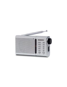 Radio Portatil Daewoo Am/Fm Antena Telescopica Auriculares Incluidos Jack 3.5 Mm Color Plata 2