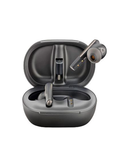 Auriculares Poly Inalambricos Poly Voyager Free 60+ Uc + Adaptador Bt700 Usb-C + Estuche De Carga Con Pantalla Tactil