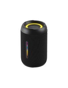 Altavoz Ngs Roller Furia 2 Tiny Portatil 20W Bluetooth Luces Rgb E Impermeabilidad Ipx7 Color Negro