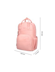 Mochila Antartik Glow Bags Con Acolchado Para Portatil 15" Rosa 25 L 440X150X310 Mm 2