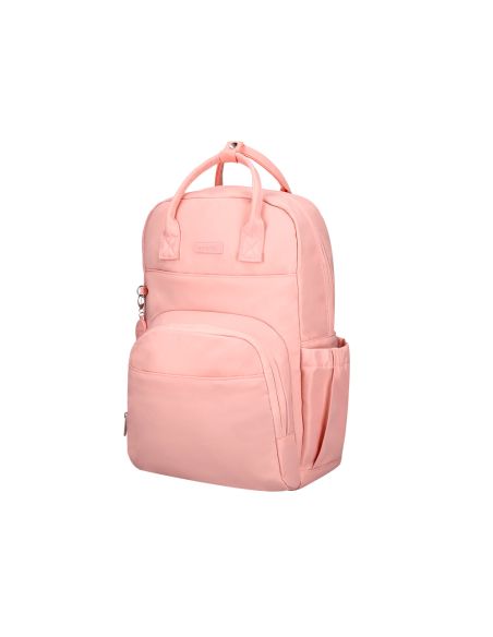 Mochila Antartik Glow Bags Con Acolchado Para Portatil 15" Rosa 25 L 440X150X310 Mm