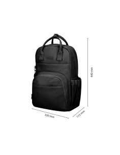 Mochila Antartik Glow Bags Con Acolchado Para Portatil 15" Negro 25 L 440X150X310 Mm 2