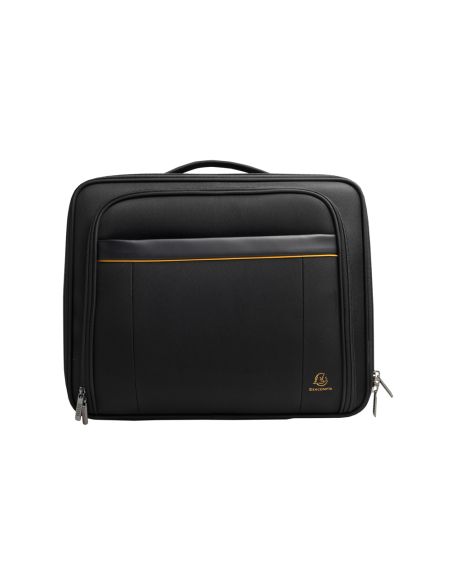 Maletin Para Portatil Exacompta Valisette Exactive 15.6" Slim Con Asa Extraible Color Negro 440X370X200 Mm