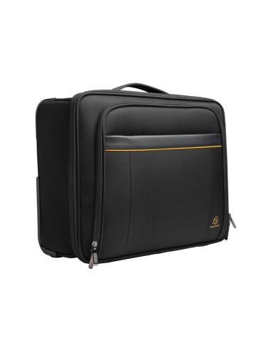 Maletin Para Portatil Exacompta Valisette Exactive 15.6" Slim Con Asa Extraible Color Negro 440X370X200 Mm