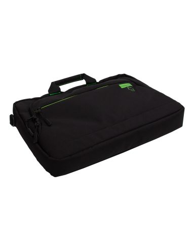 Maletin Para Portatil Q-Connect 15,6" Negro 1 Asa 2 Bolsillos Exteriores Polietileno Reciclado