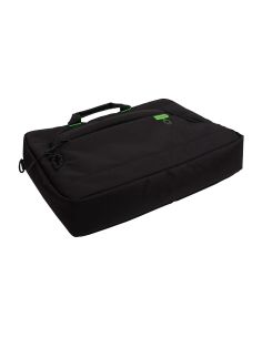 Maletin Para Portatil Q-Connect 17,2" Negro 1 Asa 2 Bolsillos Exteriores Polietileno Reciclado 2