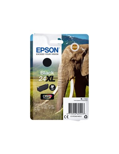 Ink-Jet Epson Claria Photo Hd Ink Negro 24Xl Expression Photo Xp-760/950