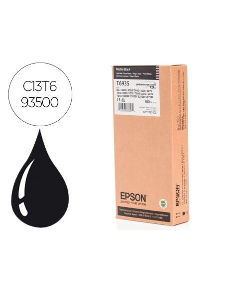 Ink-Jet Epson Gf Serie Sc-T Negro Mate 350 Ml