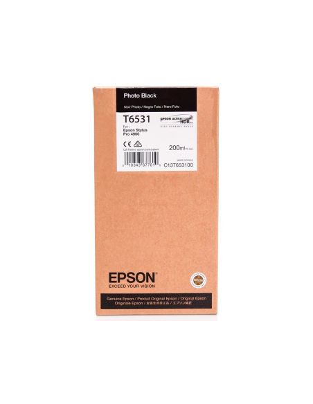 Ink-Jet Epson Gf Stylus Pro-4900 Negro Foto 200 Ml