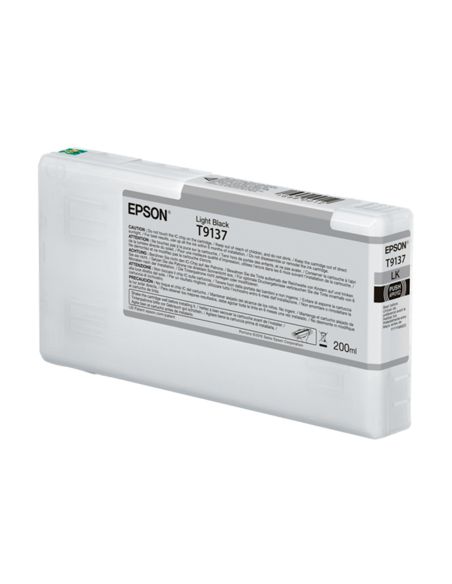 Ink-Jet Epson T9137 Light Negro Ink 200Ml