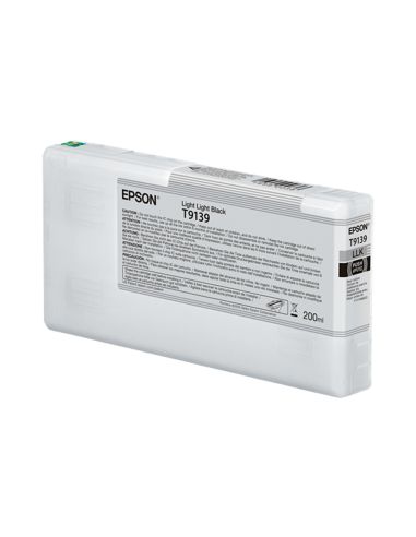 Ink-Jet Epson T9139 Light Light Negro Ink 200Ml