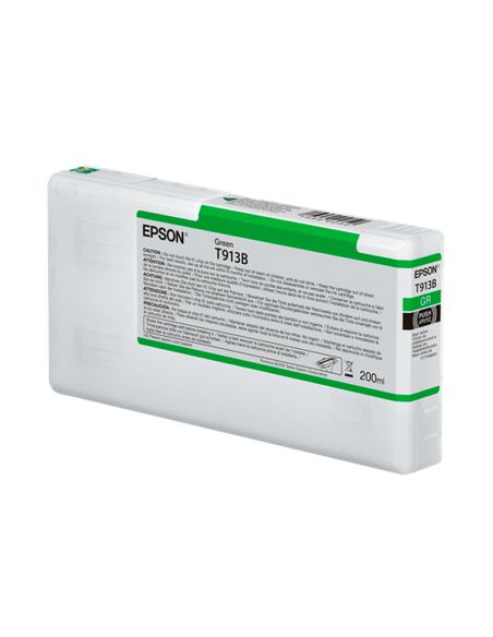 Ink-Jet Epson T913B Green Ink 200Ml