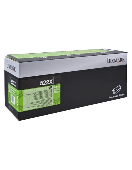 Toner Lexmark Laser 52D2X0E Ms811 Series / Ms812 Series Negro 45000 Paginas