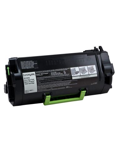 Toner Lexmark Laser 52D2X0E Ms811 Series / Ms812 Series Negro 45000 Paginas