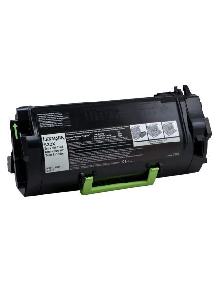 Toner Lexmark Laser 52D2X0E Ms811 Series / Ms812 Series Negro 45000 Paginas