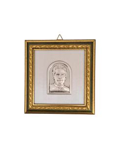Cuadro Plata 12X13 Cm. Don Bosco