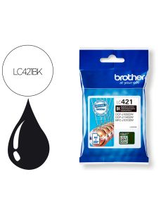 Ink-Jet Brother Lc421Bk Dcp-J1050Dw / Dcp-J1140Dw / Mfc-J10 Negro 200 Paginas