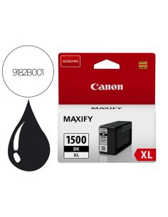 Ink-Jet Canon Pgi-1500Xl Mb2050 / Mb2150 / Mb2155 / Mb2350 / Mb2750 / Mb2755 Negro