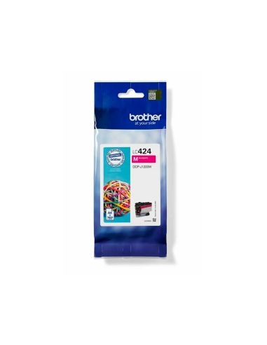 Ink-Jet Brother Lc424 Dcp-1200W Magenta 750 Paginas