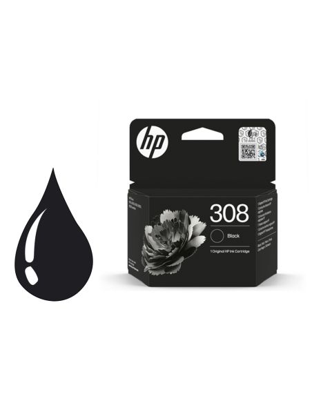 Ink Jet Hp 308 Negro Envy 6110/6120/6130/6520/6530 160 Paginas