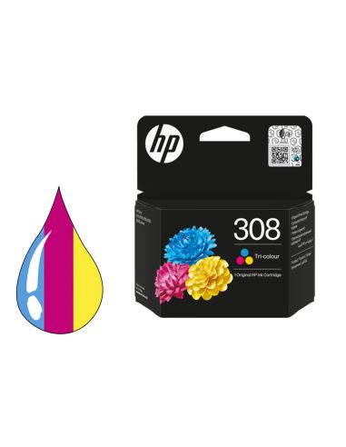 Ink Jet Hp 308 Color Envy 6110/6120/6130/6520/6530 120 Paginas