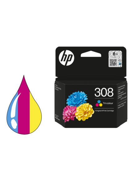 Ink Jet Hp 308 Color Envy 6110/6120/6130/6520/6530 120 Paginas