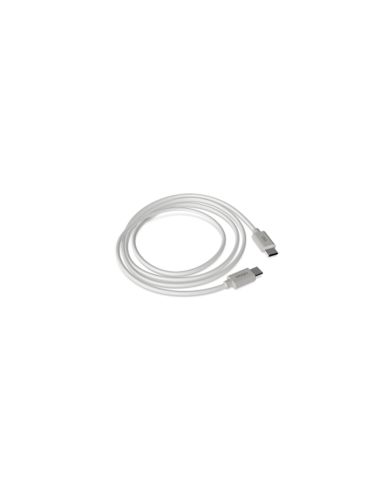 Cable Groovy Usb-C A Tipo C Longitud 1 Mt Color Blanco