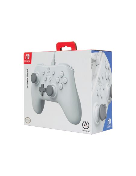 Mando Power A Con Cable Para Nintendo Switch Blanco