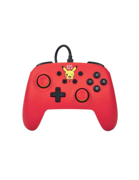 Mando Power A Con Cable Para Nintendo Switch Laughing Pikachu