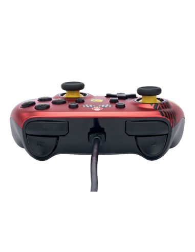 Mando Power A Con Cable Nano Para Nintendo Switch Mario Kart Racer Red