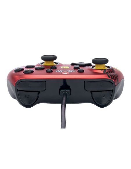 Mando Power A Con Cable Nano Para Nintendo Switch Mario Kart Racer Red