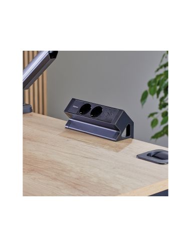 Regleta Fellowes Sobremesa 2 Tomas Corriente + 1 Usb-A + 1 Usb-C