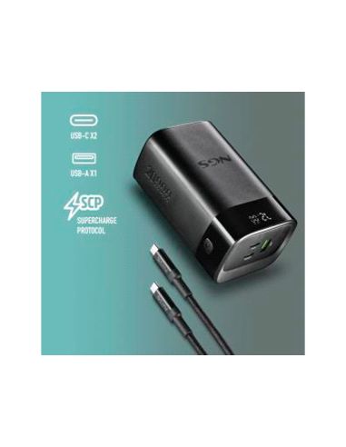 Bateria Externa Ngs Para Portatil Carga Rapida 65W 20000 Mah 2Xusb-C 1Xusb-A