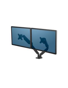 Brazo Para Monitor Plano Doble Fellowes Platinum Series Dual Arm Normativa Vesa Para Pantallas Hasta 9
