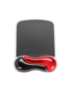 Alfombrilla Para Raton Kensington Duo Gel Con Reposamuñecas Color Negro/Rojo 240X182X25 Mm