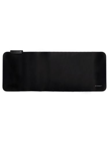 Alfombrilla Para Raton Q-Connect Xxl Iluminacion Led Conexion Usb Color Negro 800X300X4 Mm