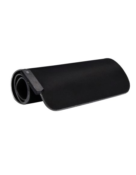 Alfombrilla Para Raton Q-Connect Xxl Iluminacion Led Conexion Usb Color Negro 800X300X4 Mm
