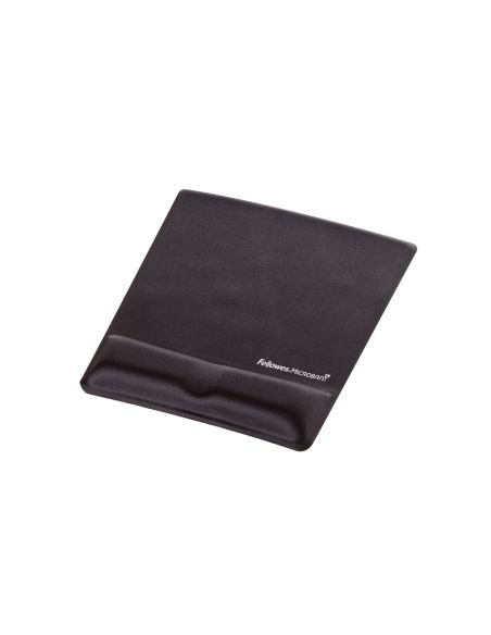 Alfombrilla Para Raton Fellowes Canal Health-V Negra Con Reposamuñecas De Gel 222X209,6X251 Mm
