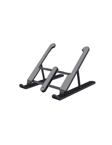 Soporte Elevador Trust Primo Para Portatil 16" Ajustable 6 Alturas Color Negro