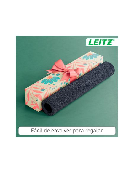 Alfombrilla De Sobremesa Leitz Fieltro 70X36 Cm Color Gris